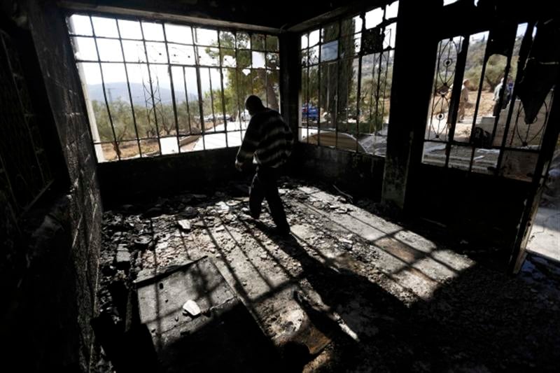 Des colons israéliens incendient une maison en Cisjordanie