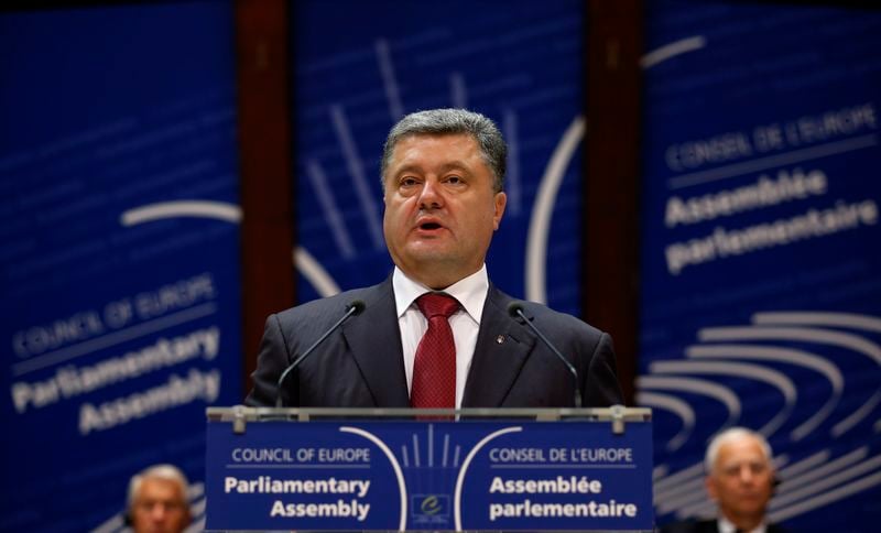 La guerre non déclarée avec la Russie fait rage, dit Porochenko