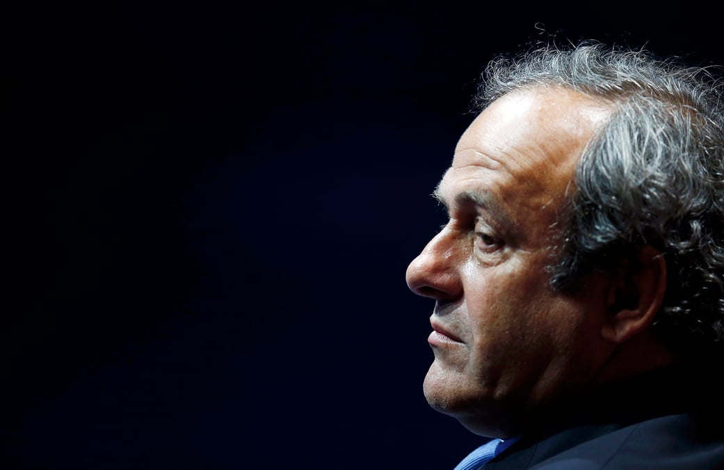 Michel platini suspendu huit ans