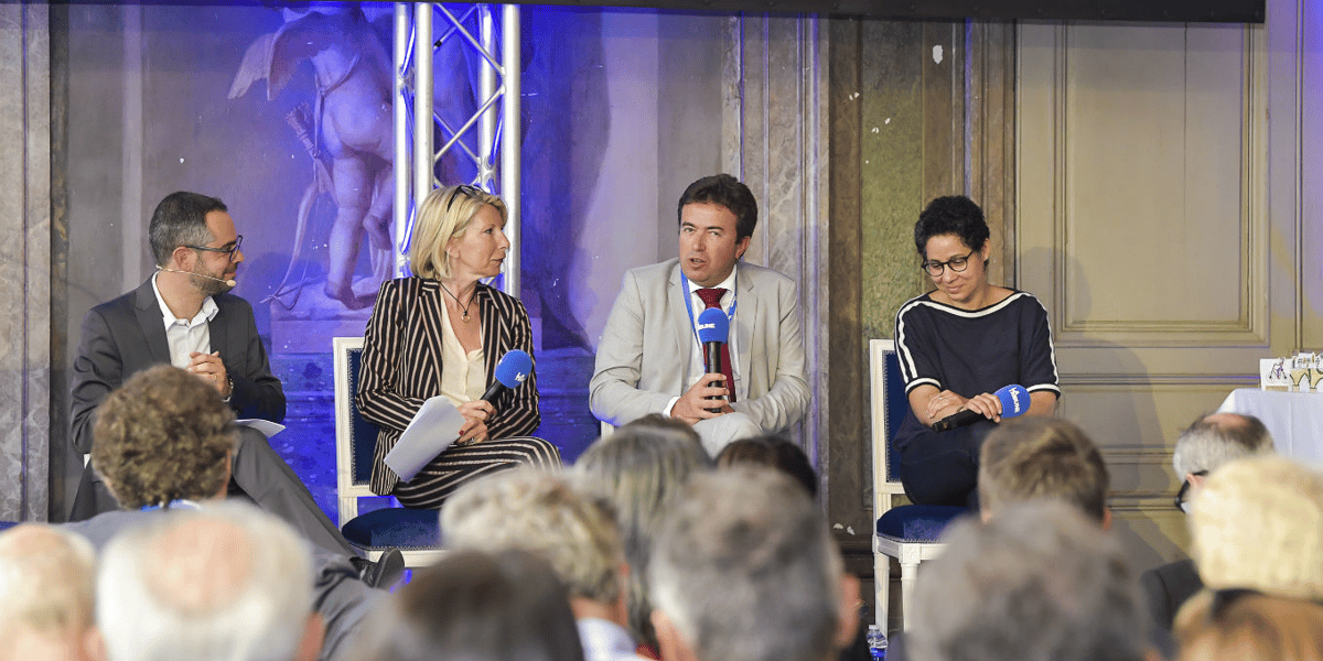 Mikaël Lozano, Emmanuelle Cuny, Philippe Morisset et Claude Terosier