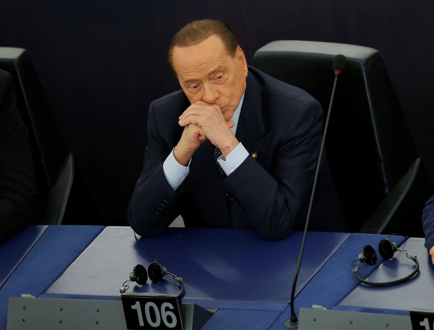 Coronavirus: silvio berlusconi hospitalise a milan