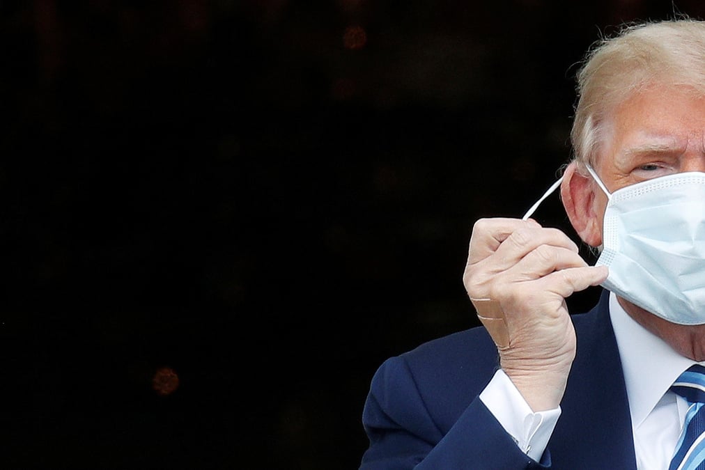 Donald trump dit ne plus avoir le covid, pas de risque de transmission