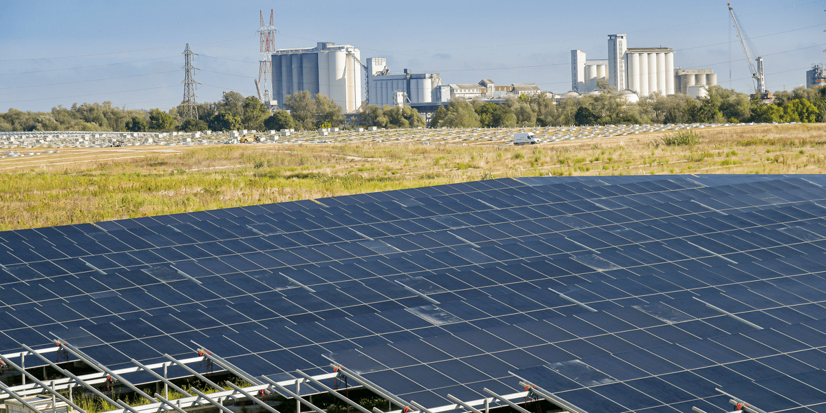 Centrale solaire Labarde Bordeaux