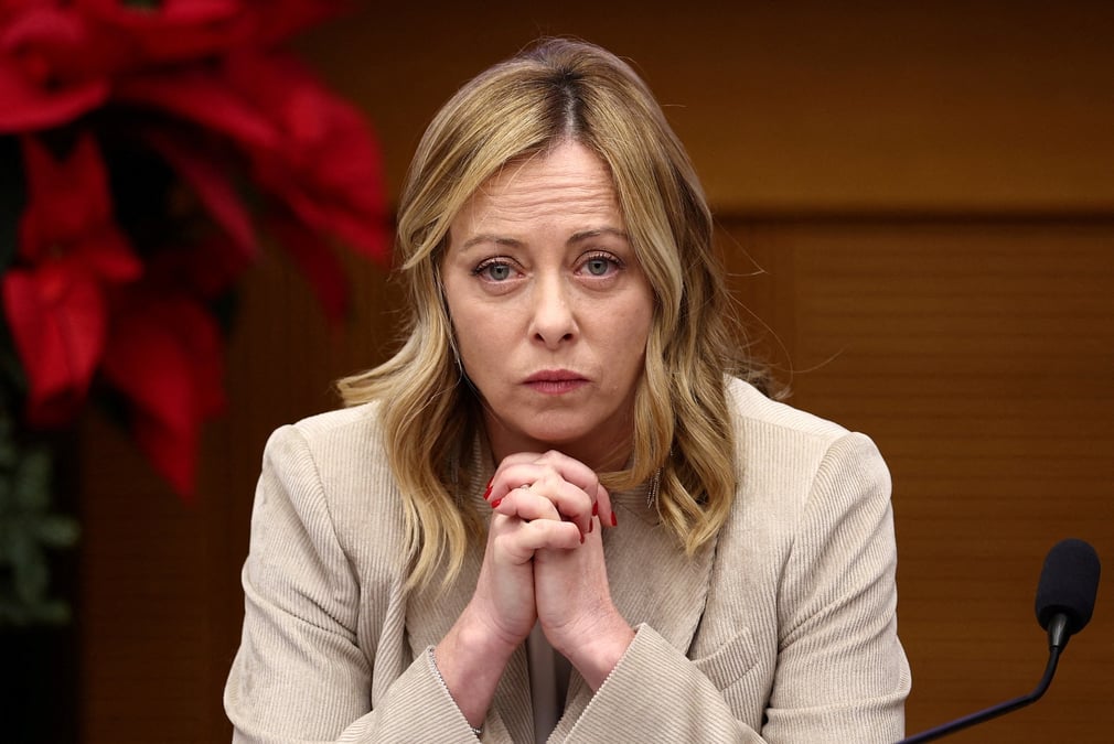 Au cours de l'été 2023, Giorgia Meloni s'était déjà mise à dos le monde des affaires avec l'annonce d'une taxe de 40% sur les « superprofits » des banques. ( Photo d'illustration )