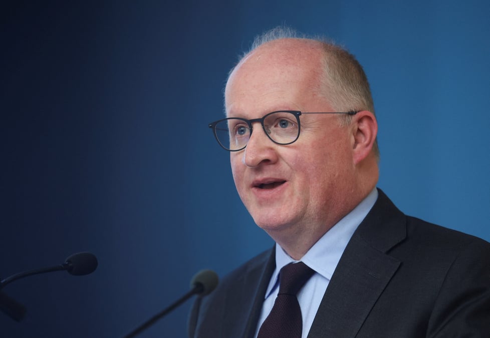 Photo de philip lane, chef economiste de la banque centrale europeenne (bce)