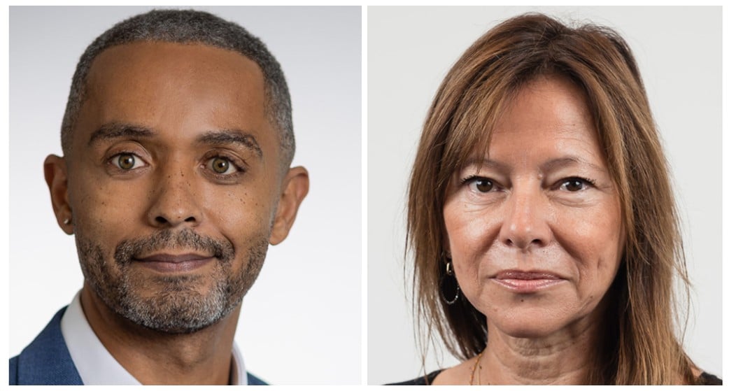 Éric Chenut, président de la Mutualité Française et Béatrice Augier, secrétaire générale Mutualité Française.