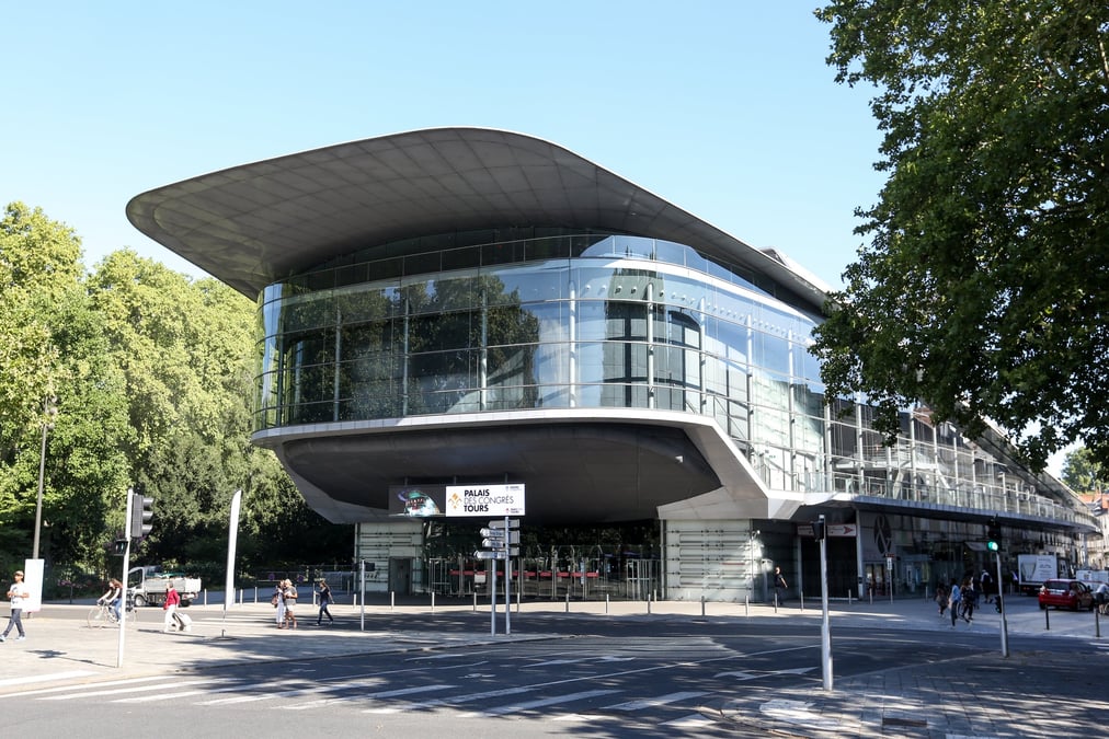 Le Palais des Congrès du Vinci à Tours.