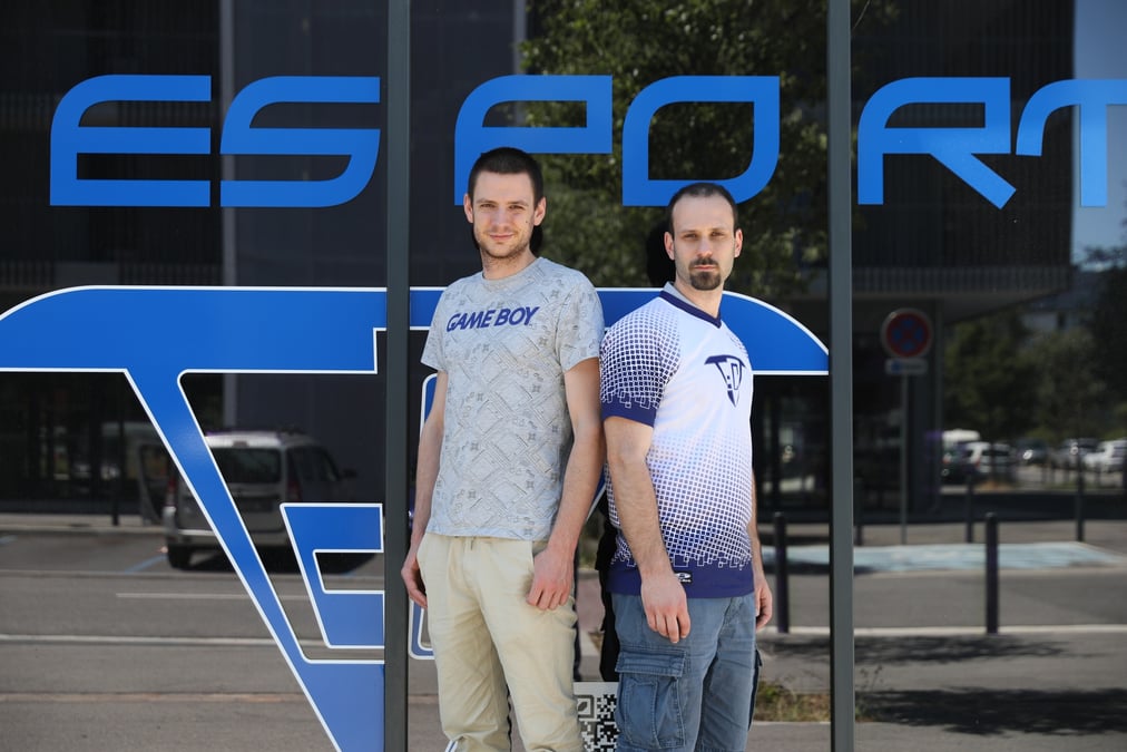 Sébastien Chazalon et Renaud Viry ont créé Toulouse Esport Concept, le premier centre esport d'Occitanie.