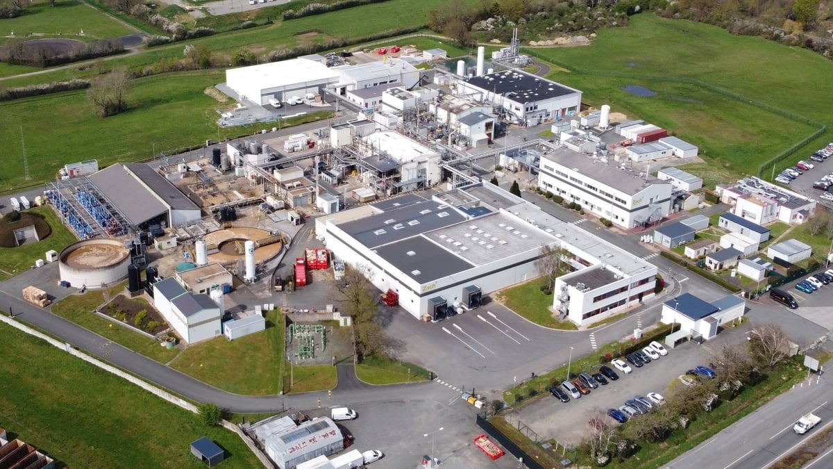 Près d'Angers (Maine-et-Loire) Zach System fabrique des principes actifs à destination de l’industrie pharmaceutique.