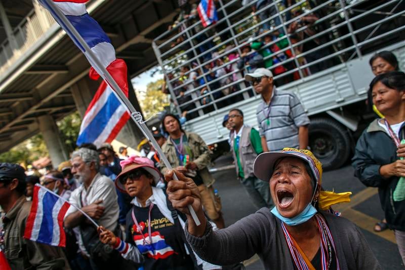 L'opposition manifeste mais peine à mobiliser en Thaïlande