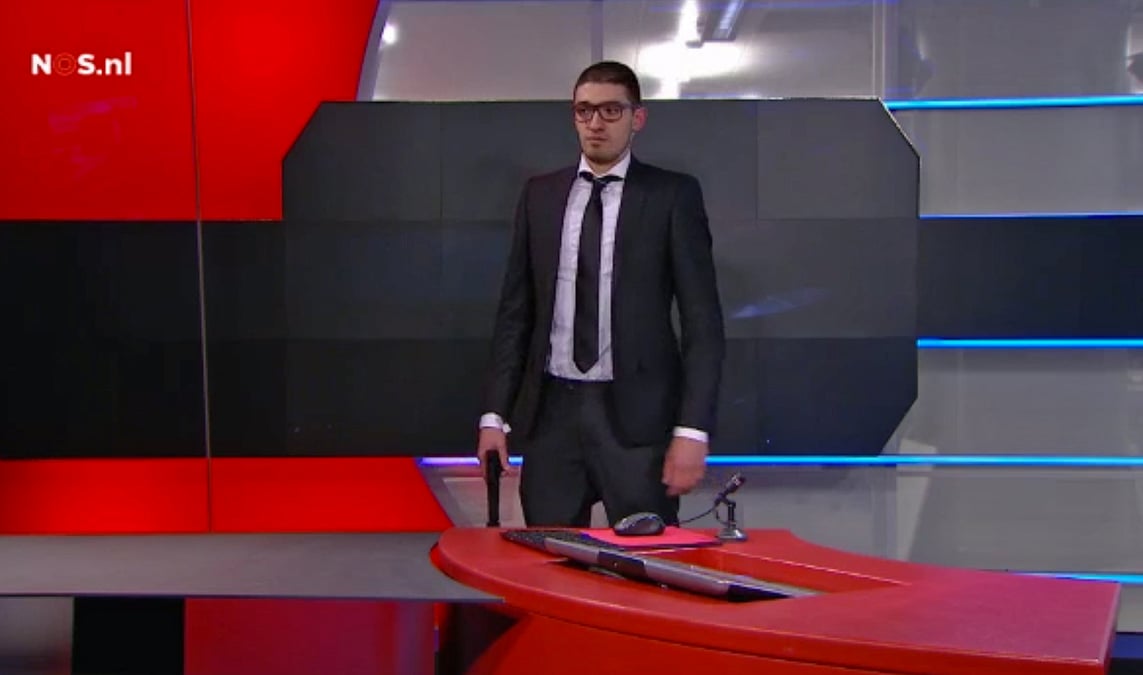 Un homme arme a fait irruption dans les locaux d’une television neerlandaise