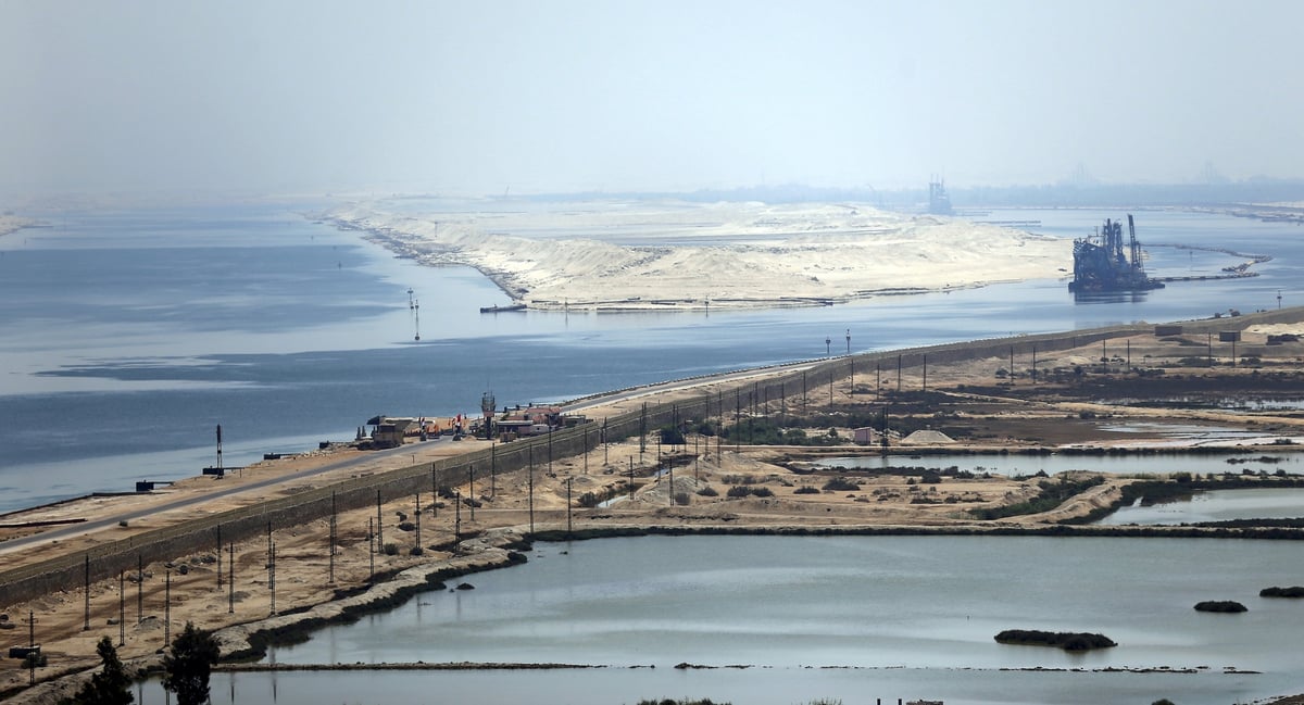 Inauguration de l'extension du canal de suez
