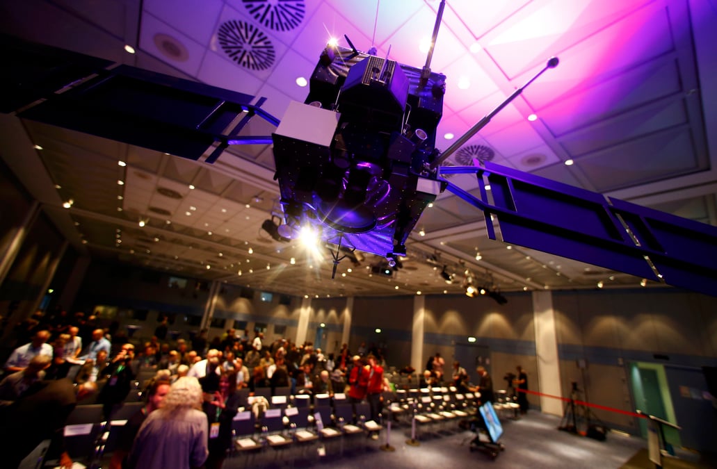 Fin de course pour la sonde rosetta