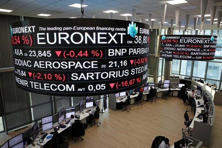 Euronext: la marge d'ebitda s'effrite en 2017, le titre en baisse