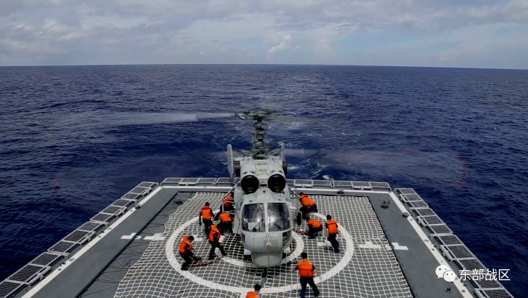 La chine met fin a ses manoeuvres militaires autour de taiwan