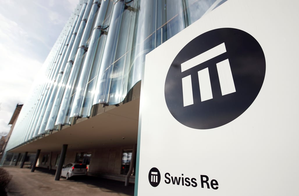 Photo du logo du reassureur swiss re