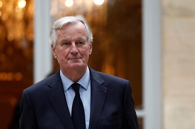 Le Premier ministre Michel Barnier.