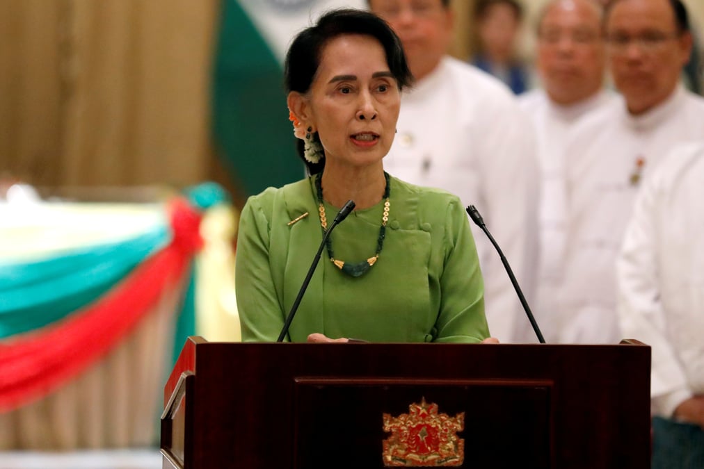 Aung san suu kyi annule sa venue a l'assemblee generale de l'onu