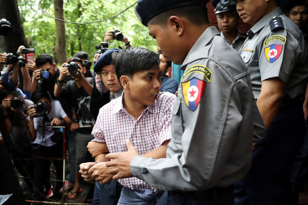 Birmanie: verdict du proces des journalistes de reuters reporte