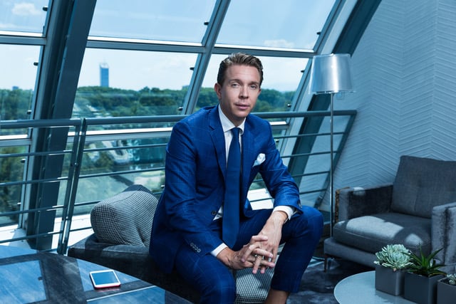 Hervé Legros, fondateur du promoteur immobilier Alila, dont l'image a été écornée par des affaires de harcèlement moral et d'abus de biens sociaux.