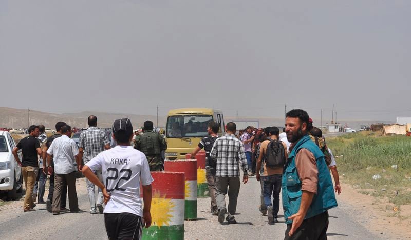 Des milliers d'Irakiens tentent de fuir vers la Turquie