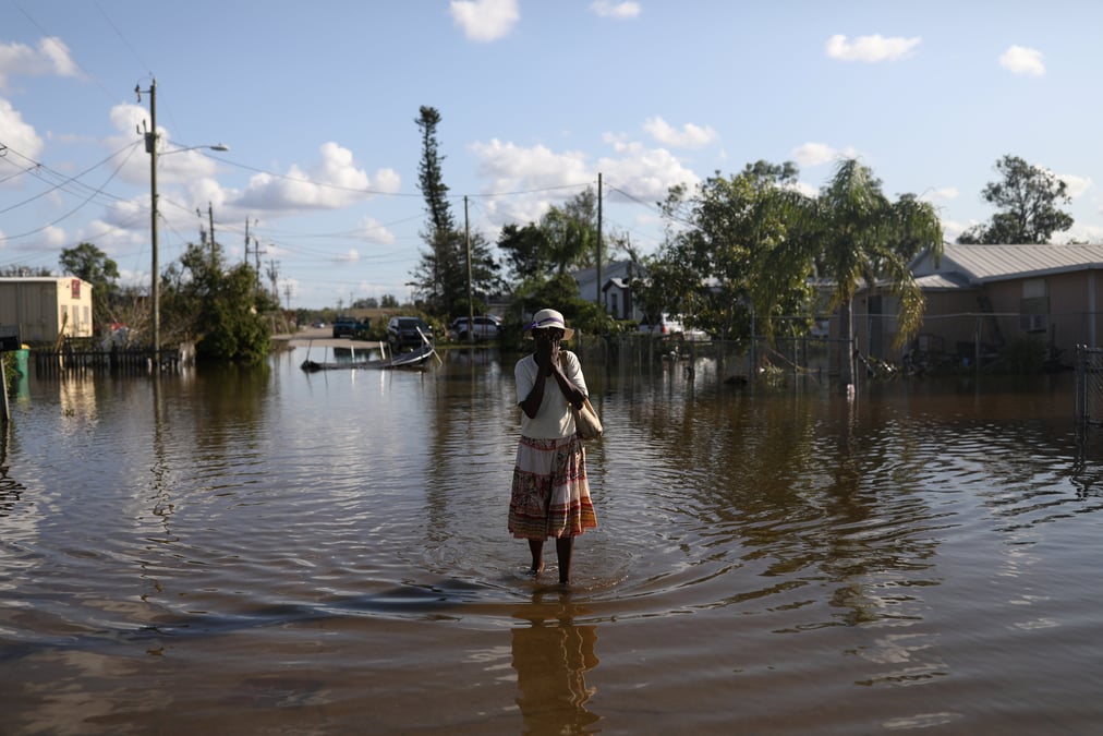 Irma: la floride evalue les degats, le bilan s'alourdit