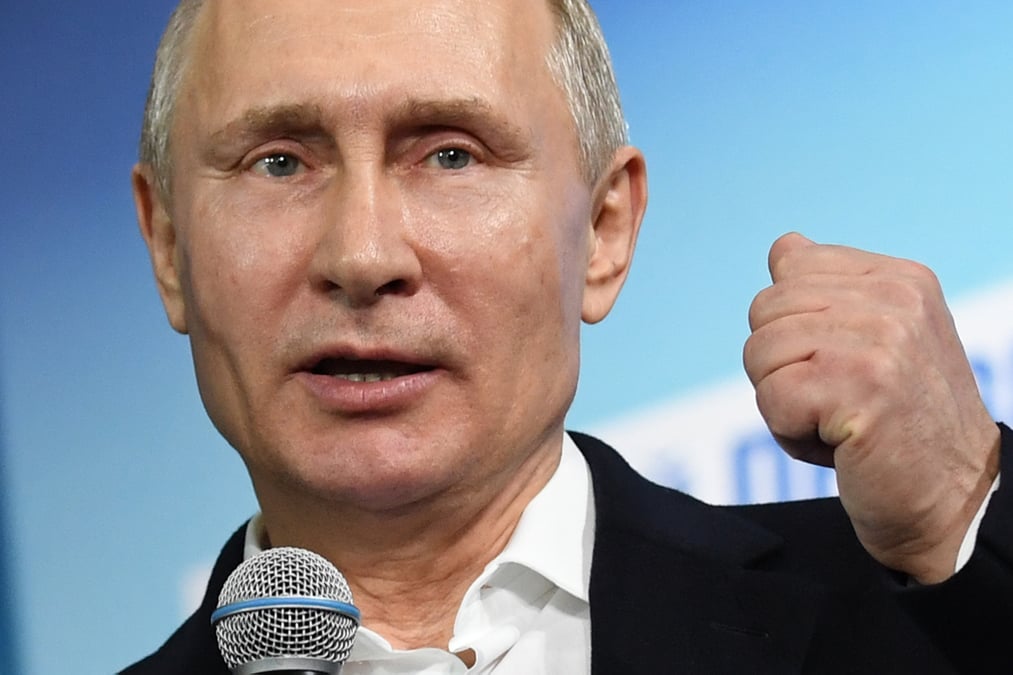 Vladimir poutine reelu a la presidence russe