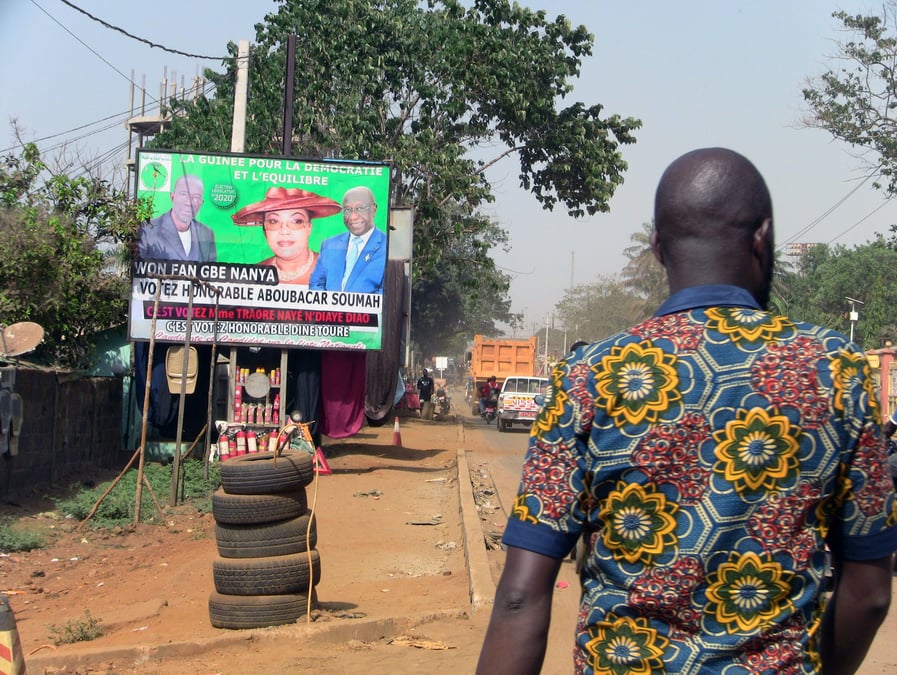 "leger report" du referendum et des legislatives en guinee