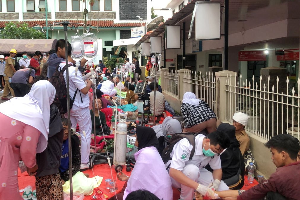 Tremblement de terre a cianjur