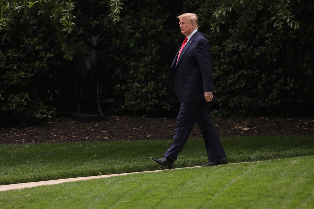 Trump ne voit pas de raison de se precipiter sur un accord avec la chine