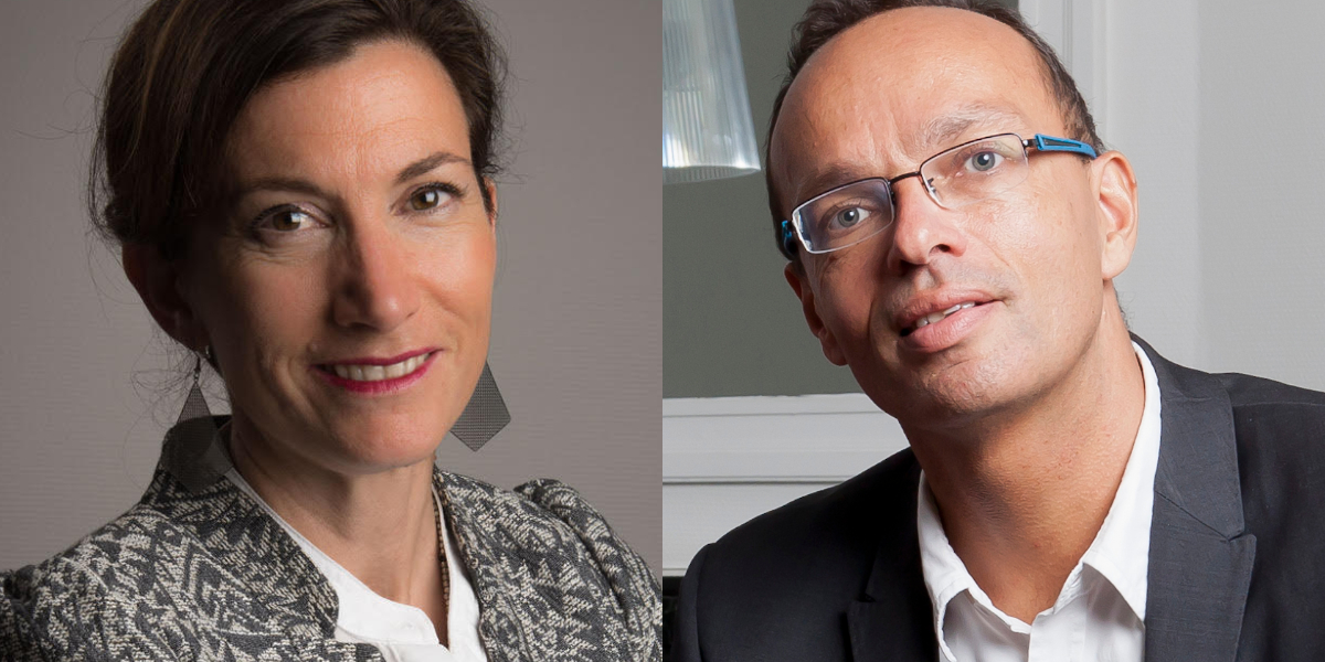 Flore Ozanne, dirigeante du cabinet de recrutement Eclore, consultante et coach auprès de dirigeants et managers et Pierre Cannet, PDG de Blue Search Conseil, un cabinet de recrutement spécialisé dans les nouvelles technologies