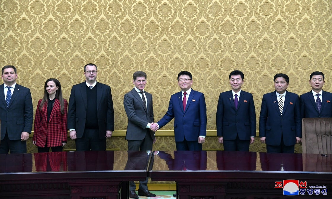 La coree du nord accueille une delegation russe pour des discussions sur la cooperation economique