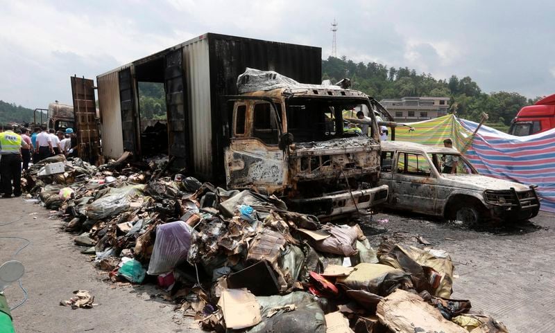 38 morts dans une collision routière en Chine