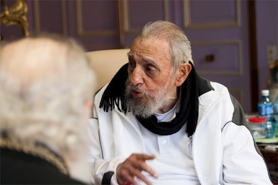 Rare apparition en public de fidel castro