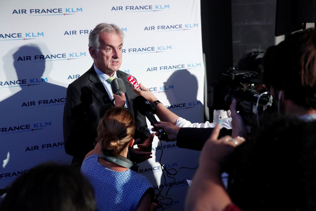 Air france-klm: pas de baisse de la part de l'etat a ce stade