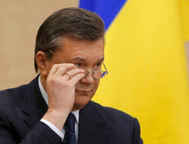 L'UE gèle les avoirs de l'ex-président ukrainien Ianoukovitch
