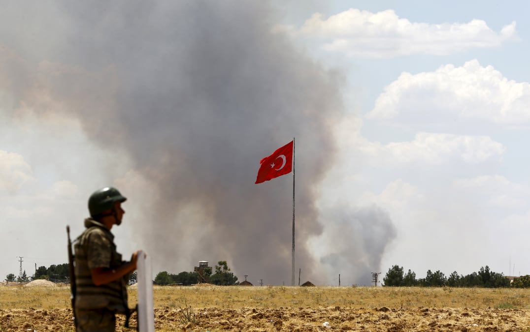 En visant l'ei, erdogan voit l'occasion d'en finir avec le pkk