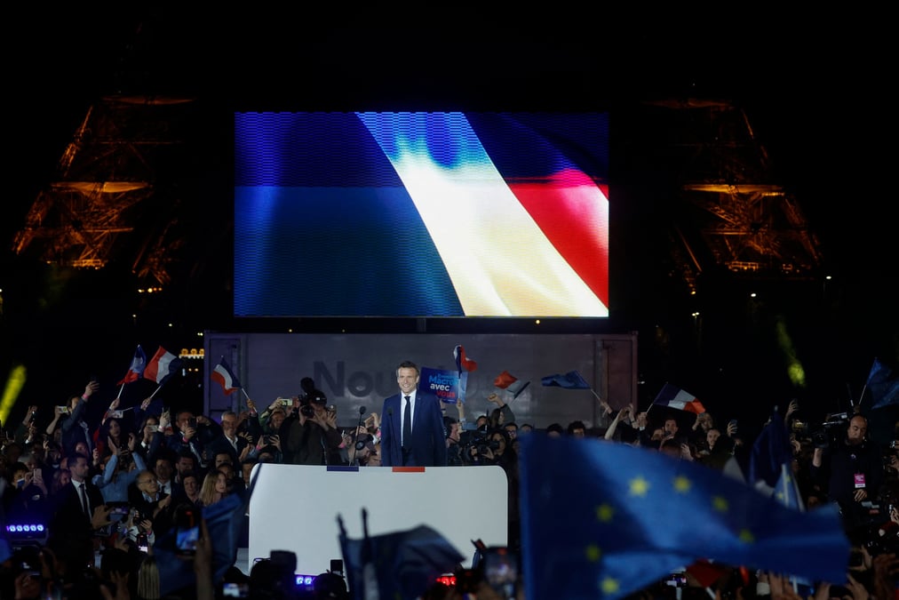 Emmanuel macron reelu, le plus dur est a venir