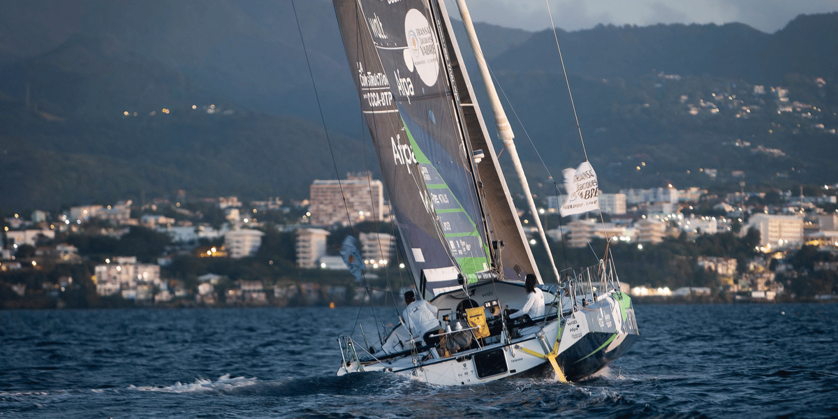 Captain Alternance, avec Kéni Piperol-Dampied et Thomas Jourdren, a terminé 25e au général de la Transat Jacques Vabre fin novembre 2023.