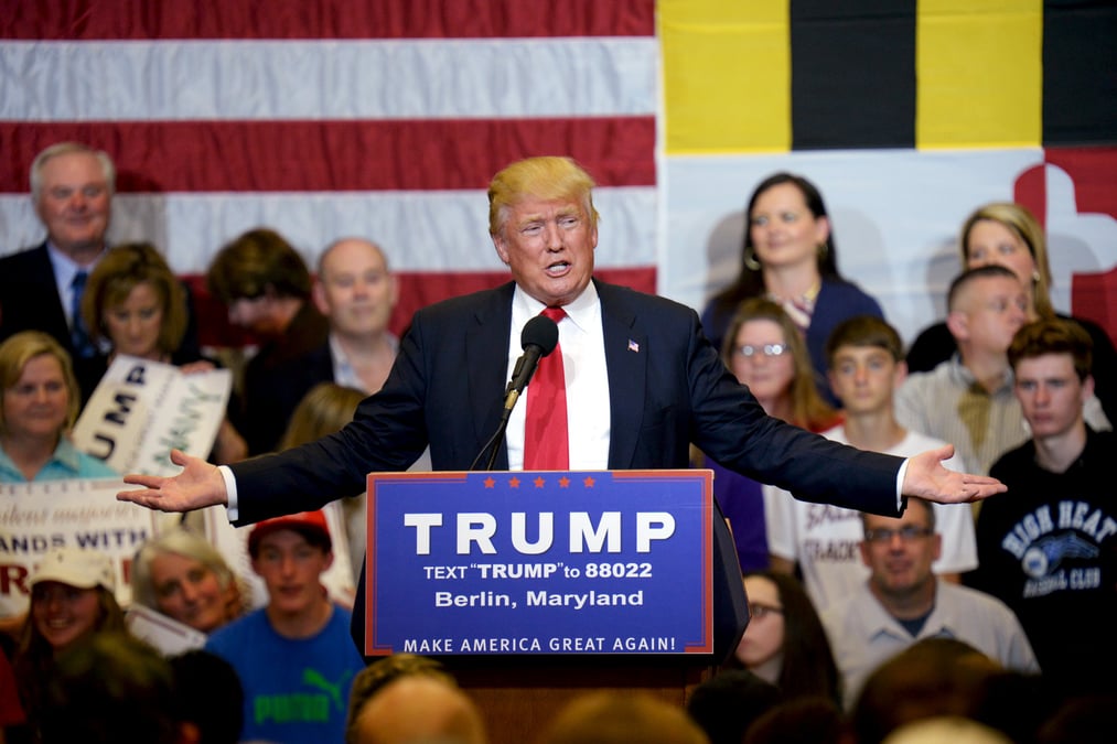 La candidature de trump fait son chemin au sein du parti republicain