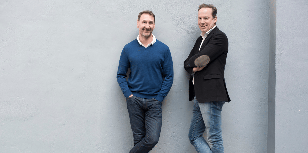 Philippe Baranski et Aymeric Méhu, les deux fondateurs de MySofie.