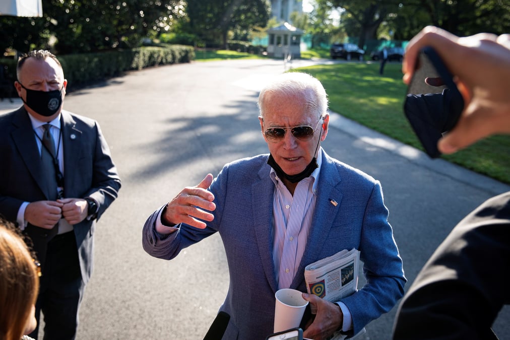 Usa: biden veut "bosser a fond" pour faire voter ses projets budgetaires