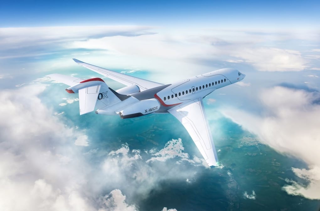 Falcon 10X Dassault Aviation MAWS Airbus