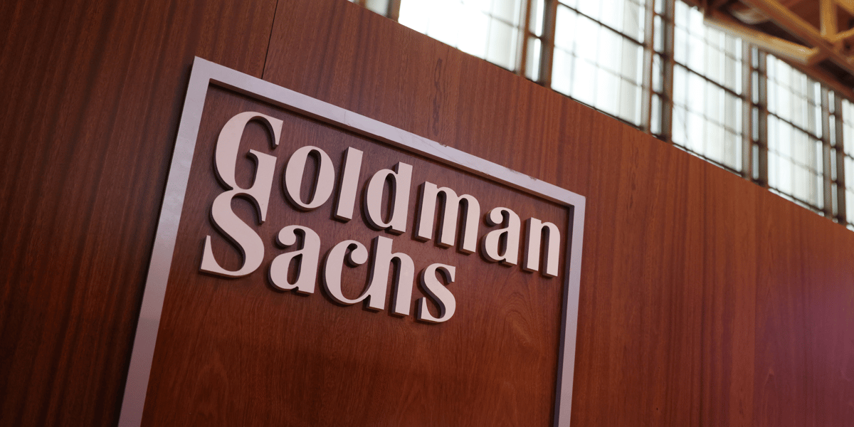 Photo du logo de goldman sachs a la bourse de new york