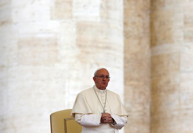 Le pape appelle a la sauvegarde de l'environnement