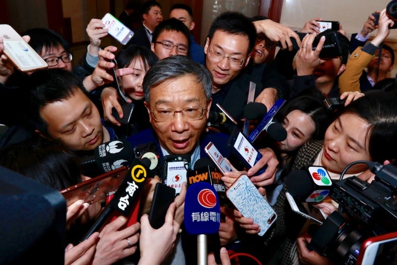 Le n°2 de la banque centrale de chine promu gouverneur