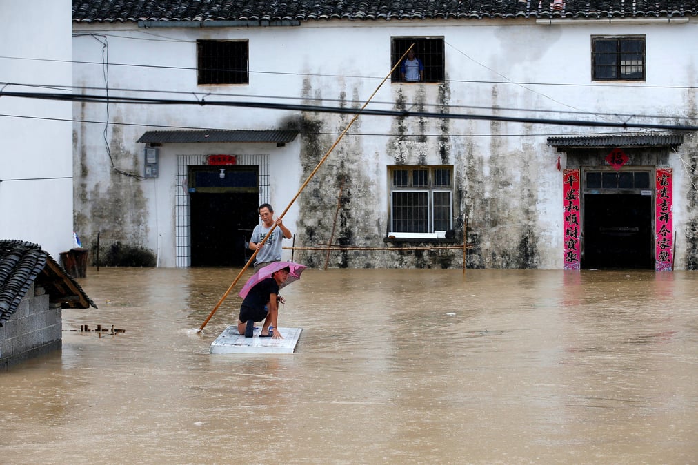 Crues record en chine, pas d'amelioration en vue