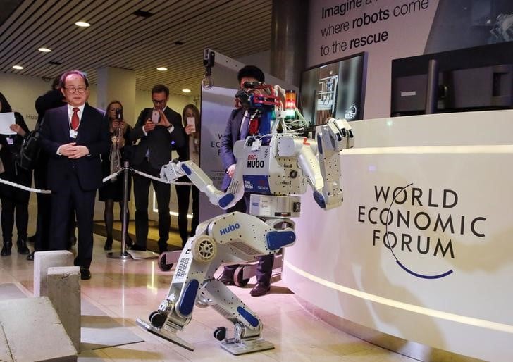 Davos a l'ere de la robotique