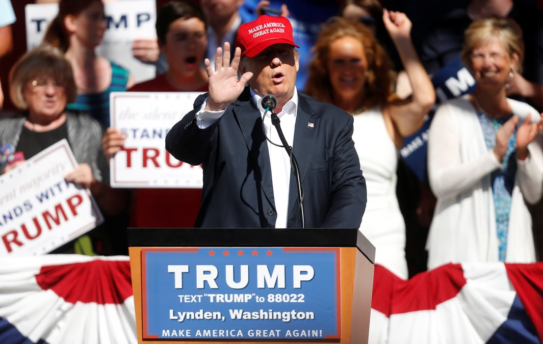 Donald trump favorable a une hausse d'impots pour les plus aises