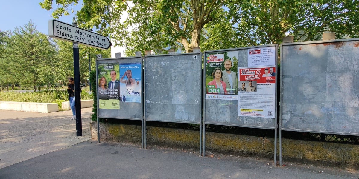 À Bordeaux, Bruges et Le Bouscat, le ministre du Budget Thomas Cazenave est arrivé en tête avec 38,3 % des suffrages exprimés, quatre points devant l'écologiste du Nouveau Front populaire Céline Papin (34,2 %).